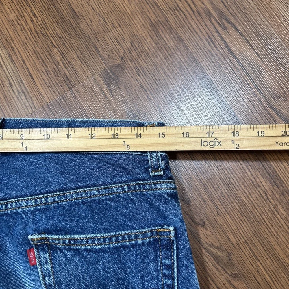 Vintage Y2K Levi's 505 Regular Fit Straight Leg Jeans Blue Denim Men 30x29 Fade